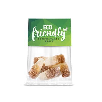 Eco Range Eco Info Card Fizzy Cola Bottles 20g